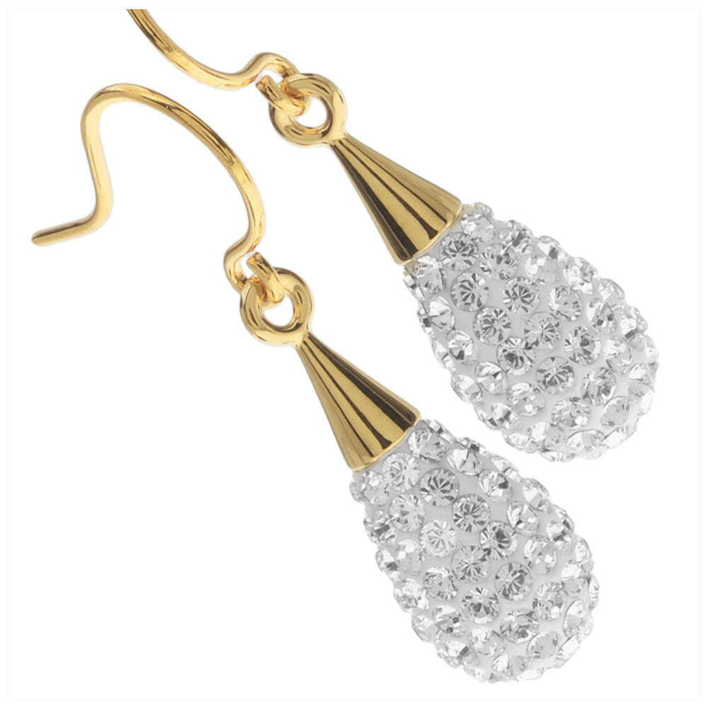 Retired - Pave Drop Earrings
