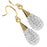 Retired - Pave Drop Earrings