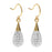 Retired - Pave Drop Earrings