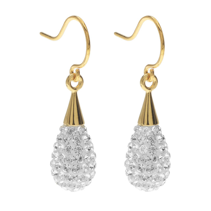 Retired - Pave Drop Earrings