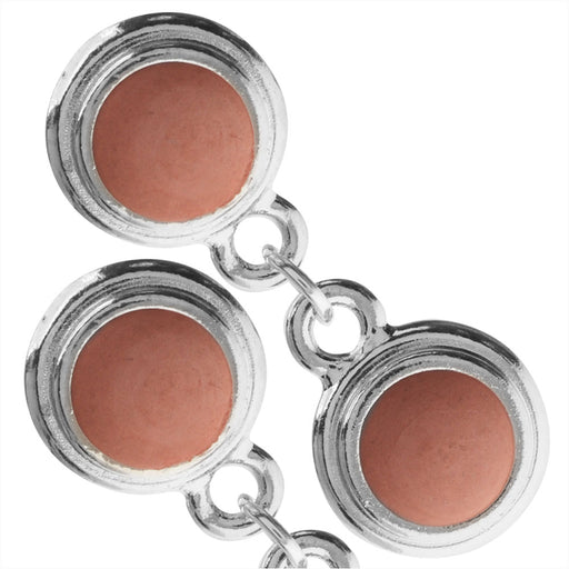 Retired - Peach Puff Earrings