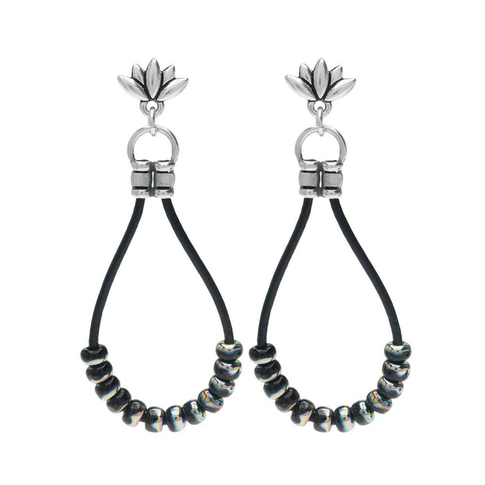 Retired - Swinging Lotus Earrings