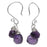 Retired - Drops of Violet Earrings