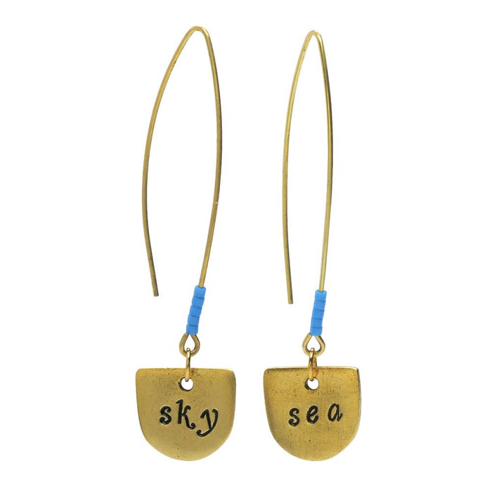 Retired - Sea and Sky Earrings