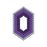 Ombre Window Earrings in Ultra Violet