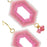 Retired - Ombre Window Earrings in Jelly Bean