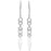 Retired - Chained Ellipse Earrings