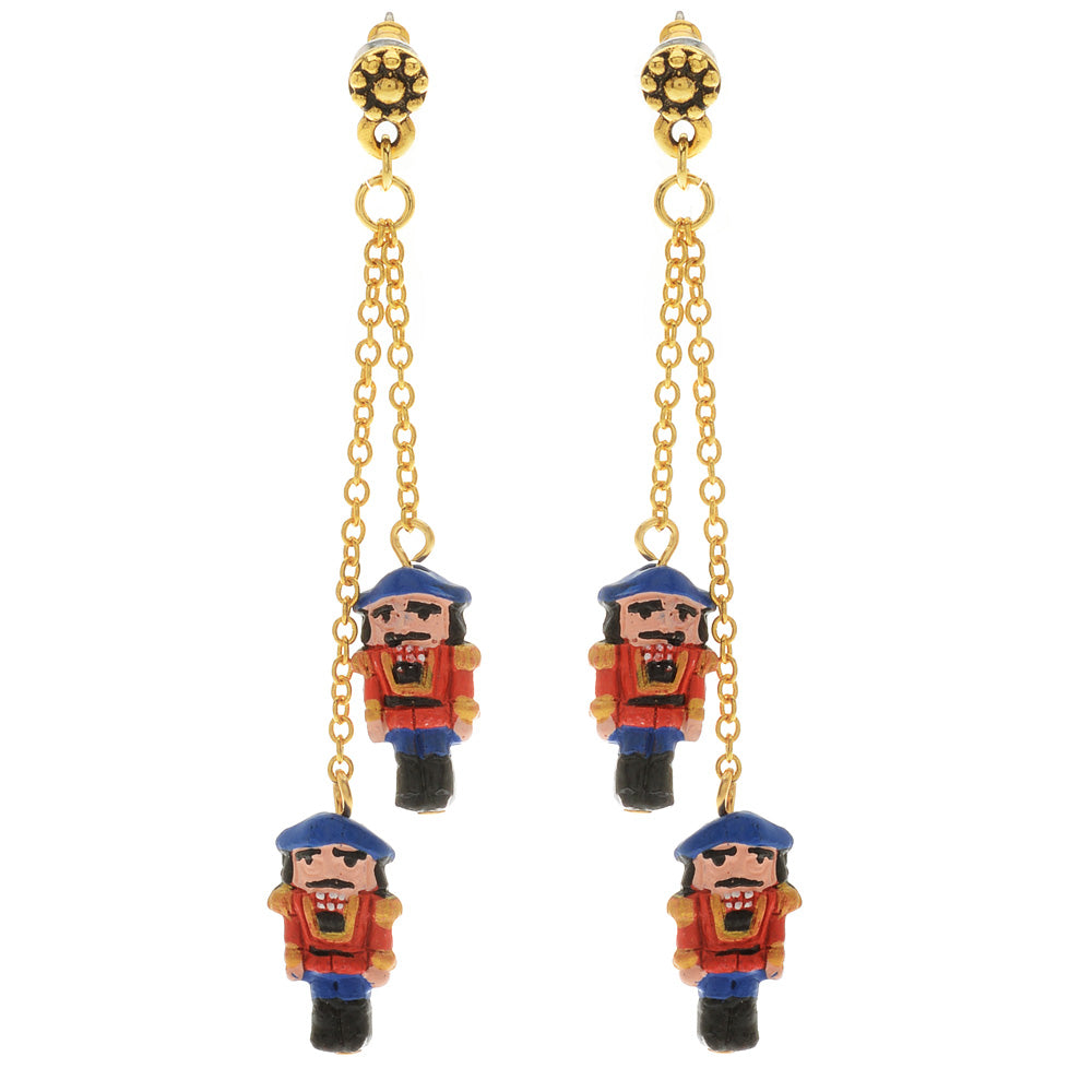 Retired - Marching Nutcrackers Earrings