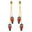 Retired - Marching Nutcrackers Earrings