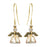 Retired - Starry Night Angel Earrings - Gold