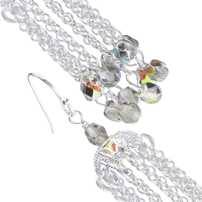 Retired - Vitrail Chandelier Earrings