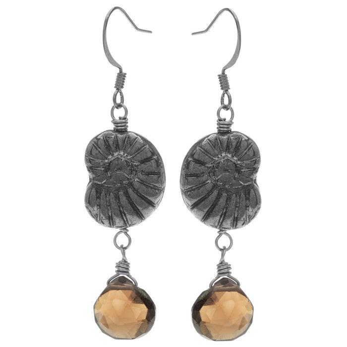Retired - Ammonite Earrings