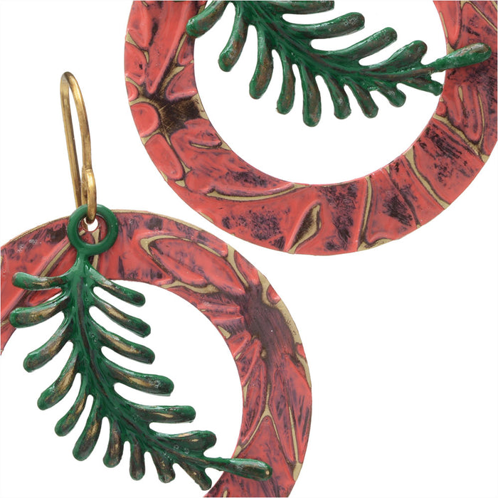 Retired - Tropic Fern Earrings