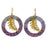 Retired - Wisteria Circlet Earrings