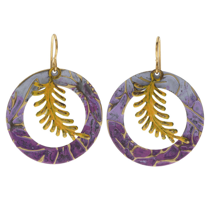 Retired - Wisteria Circlet Earrings