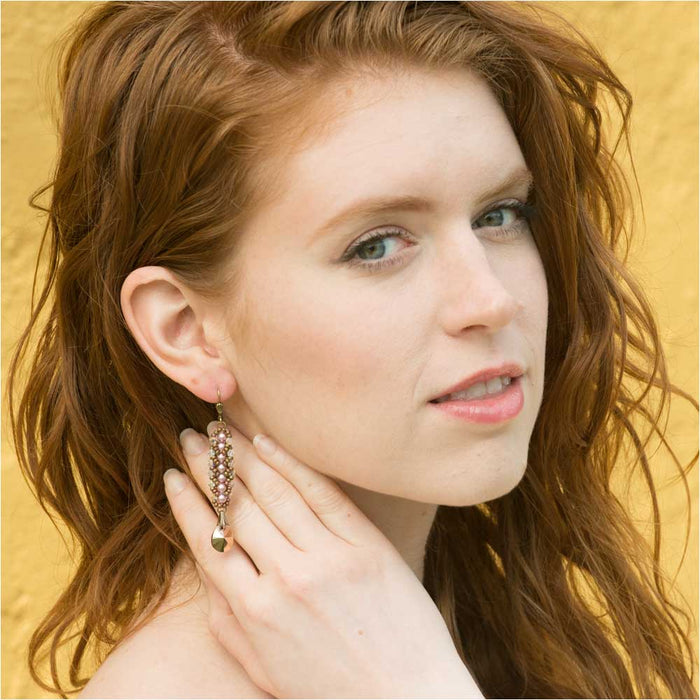 Retired - Rose Lace Earrings