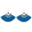 Retired - Mykonos Fanned Tassel Earrings