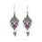 Geometric Grape Cluster Earrings (Reboot)