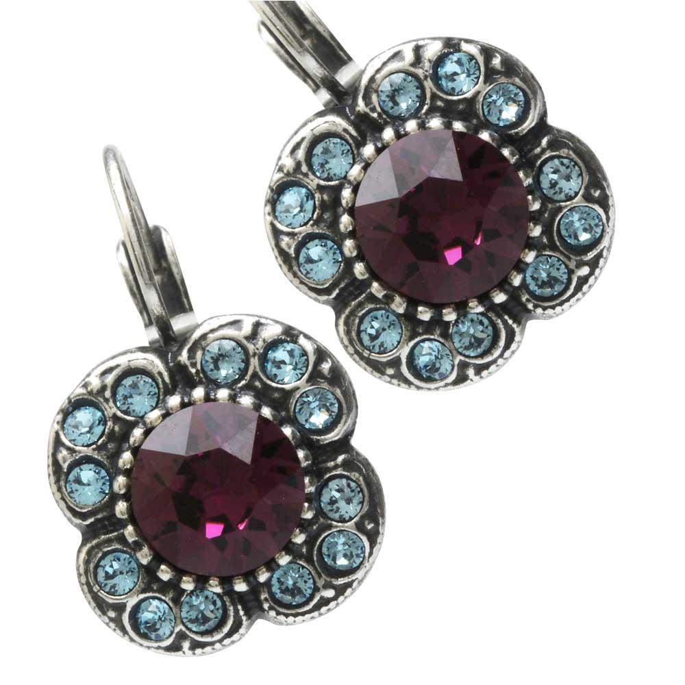 Retired - Bejeweled Clover Earrings