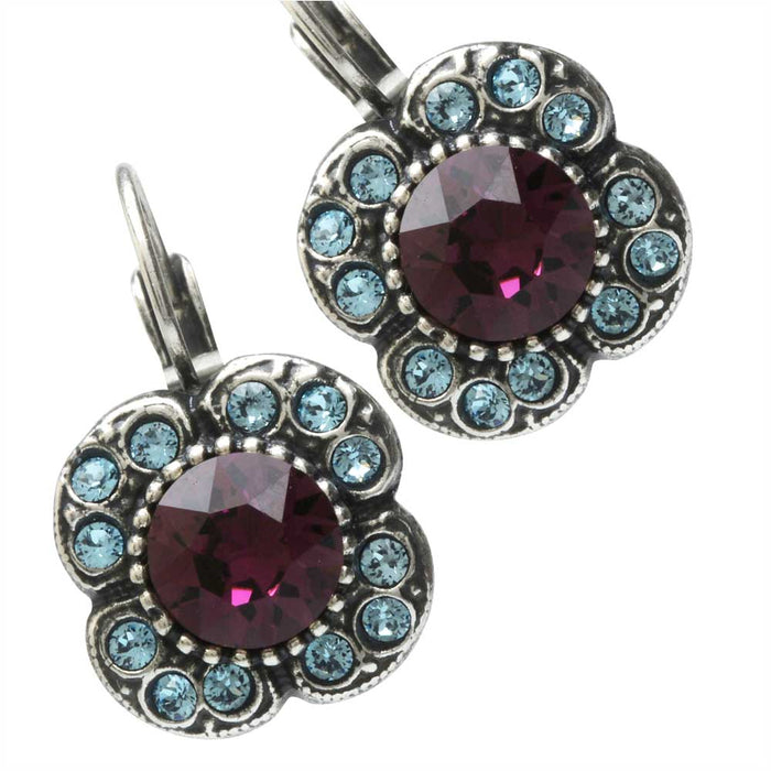 Retired - Bejeweled Clover Earrings
