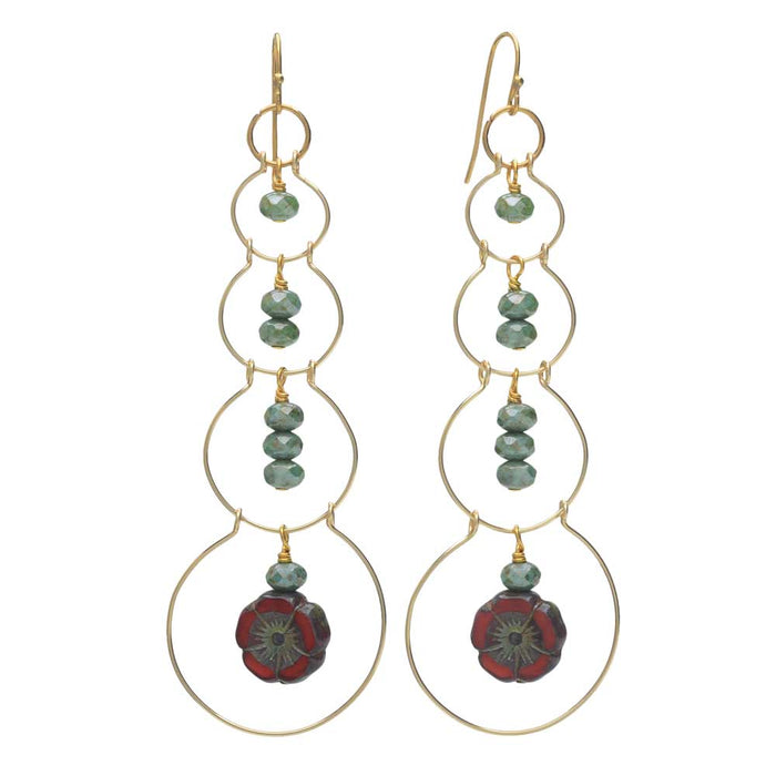 Retired - Tiered Hoop Earrings