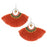 Retired - Citrus Grove Fanned Tassel Earrings