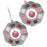 Retired - Maroon Spectrum Earrings