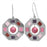 Retired - Maroon Spectrum Earrings