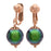 Retired - Copper Lustre Clip On Earrings