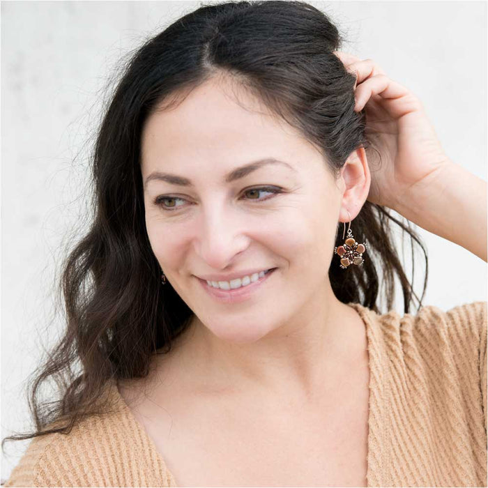 Retired - Chocolate Lily Earrings