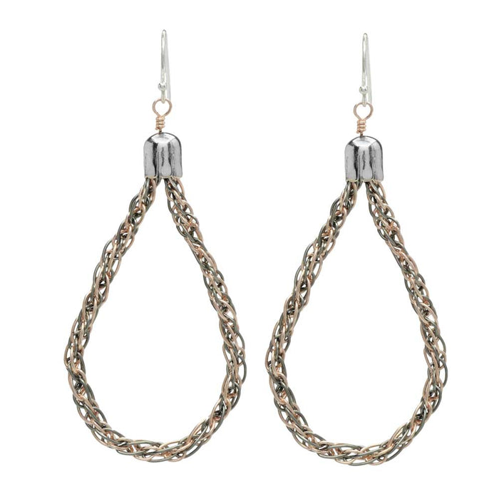 Retired - Kumihimo Wirework Earrings