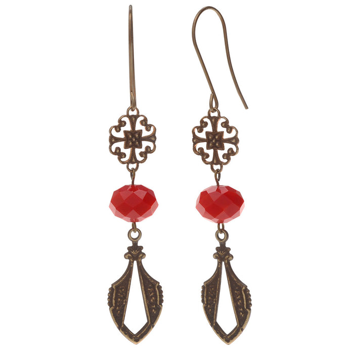 Retired - Red Velvet Earrings