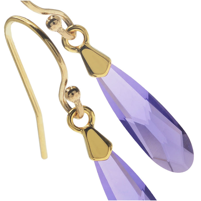 Retired - Tanzanite Raindrop Earrings