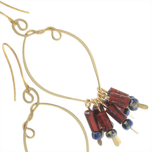 Retired - Wire Wrapped Boho Earrings