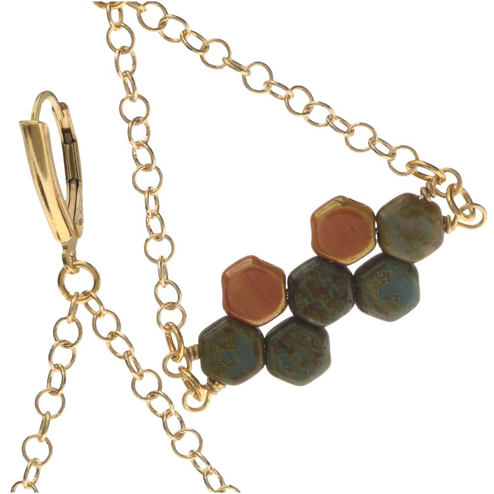 Hodge Podge Honeycomb Earrings (Reboot)