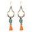 Retired - Wire Wrapped Skull Earrings
