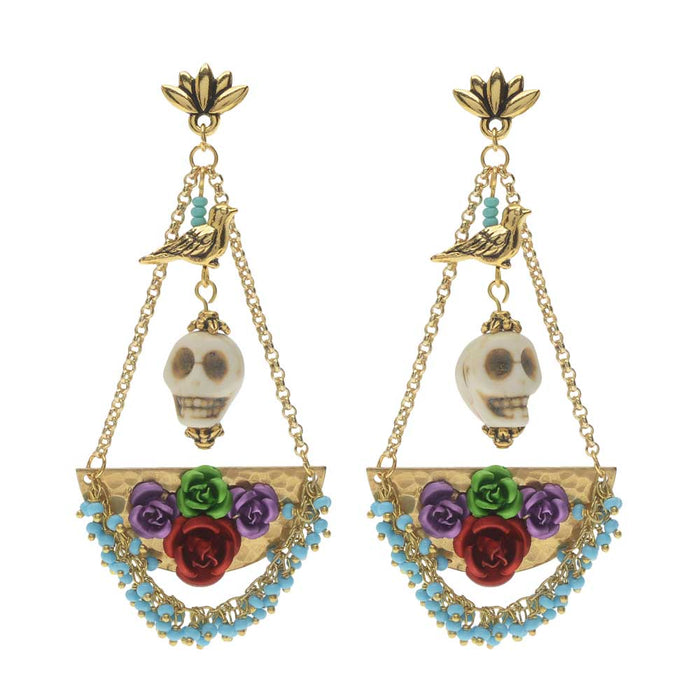 Retired - Dia De Los Muertos Earrings