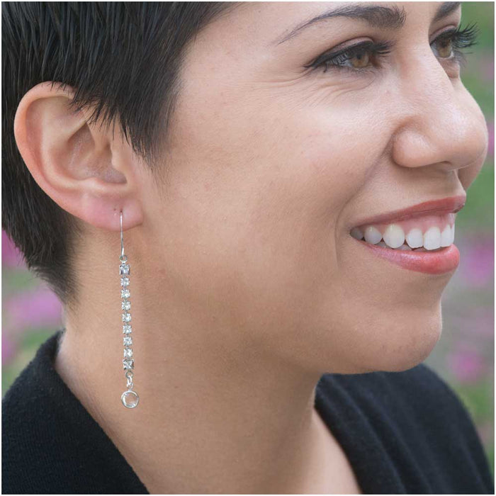 Retired - Austrian Crystal Rhinestone Drop Earrings