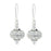 Retired - BeCharmed Square Crystal Pave Earrings