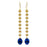 Retired - Majestic Blue Sequin Earrings