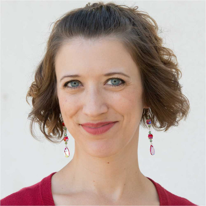 Christmas Dangle Earrings Featuring PRESTIGE Crystals (Reboot)