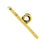 Nunn Design Toggle Clasps, Hammered Toggle Bar 19mm, Antiqued Gold (1 Piece)