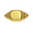 Cymbal Magnetic Clasps for GemDuo Beads, Ralaki, Diamond Shaped 15x6.5mm, 24K Gold Plated (1 Set) (1 Set)