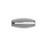 Magnetic Clasps, Oval Barrel 17x8mm, Fits 4mm Round Cord, Stainless Steel (1 Set)