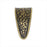 TierraCast Pinch Bail, Hammertone, 15x9mm, Brass Oxide Finish (1 Piece)