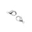 Nunn Design Lobster Clasps, Curve 12mm, Silver Plated (2 Pieces)