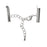 Beadalon Slide Connectors, with Extension Clasps for Multi-Strand Projects 20x5mm, Silver (1 Set)