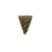 TierraCast Pinch Bail, Small Jardin 7.5x9.5mm, 1 Piece, Brass Oxide Finish