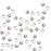 Crimp Beads, 2x1mm, Sterling Silver (50 Pieces)