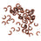 Crimp Bead Covers, 3mm, Antiqued Copper (50 Pieces)